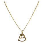 Christian Dior CD Heart Necklace Metal - image 9