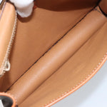 Celine Vintage Macadam Circle Logo Shoulder Bag Canvas and Leather - image 5