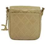 Chanel Vintage CC Chain Flap Bag Quilted Lambskin Mini - image 2