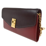 Celine C Wallet on Chain Leather - image 3