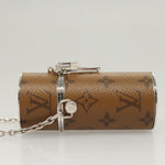 Louis Vuitton Lipstick Case on Chain Reverse Monogram Canvas - image 4