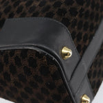 Celine Vintage Macadam Handbag C Macadam Suede - image 11