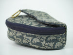 Christian Dior Saddle Zip Pouch Diorissimo Canvas - image 3