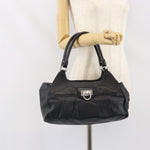 Salvatore Ferragamo Gancini handbag Leather - image 15