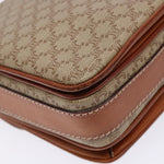 Celine Vintage Macadam Shoulder Bag Canvas and Leather - image 12