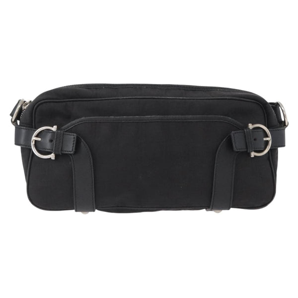 Salvatore Ferragamo Gancini Shoulder Bag Canvas - image 1