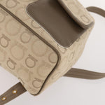 Salvatore Ferragamo Gancini Backpack Canvas - image 8