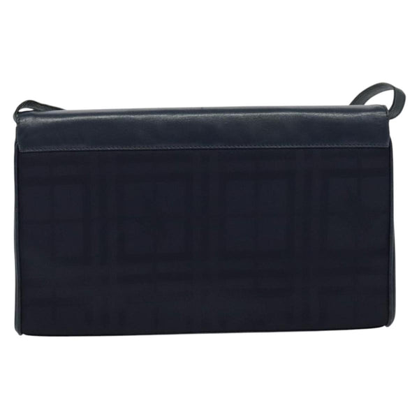Burberry Flap Shoulder Bag Canvas
