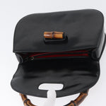 Gucci Vintage Convertible Bamboo Top Handle Bag Leather Medium - image 10