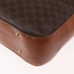 Celine Vintage Macadam Shoulder Bag Canvas and Leather - image 10
