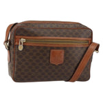 Celine Vintage Macadam Shoulder Bag Canvas and Leather - image 17