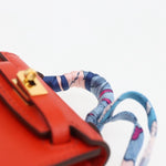 Hermes Kelly Twilly Bag Charm Leather - image 16