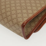 Celine Vintage Macadam Shoulder Bag Canvas and Leather - image 12