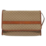 Celine Vintage Macadam Shoulder Bag Canvas and Leather - image 1