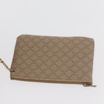 Celine Vintage Macadam Shoulder Bag Canvas and Leather - image 16