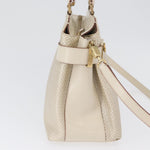 Salvatore Ferragamo Double Gancini Side Buckle Tote Leather Medium - image 4