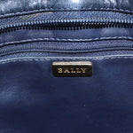 Bally Vintage Chain Shoulder Bag Quilted Leather - image 6