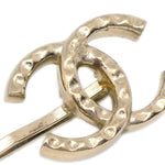 Chanel CC Hair Pin Set Metal with Faux Pearl - image 2