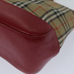 Burberry Nova Check Handbag Nova Check Canvas - image 10