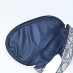 Christian Dior Vintage Saddle Coin Purse Diorissimo Canvas - image 5