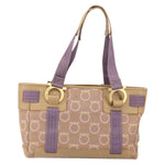 Salvatore Ferragamo Gancini Tote Canvas - image 1