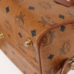 MCM Visetos logogramme Handbag Canvas and Leather - image 9