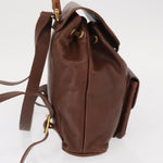 Gucci Vintage Bamboo Backpack Leather Mini - image 4