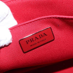 Prada Canapa Convertible Tote Canvas with Applique Mini - image 6