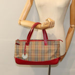 Burberry Nova Check Handbag Nova Check Canvas - image 14