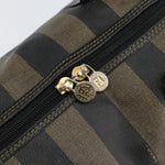 Fendi Vintage Pequin Boston Bag Coated Canvas Medium - image 12