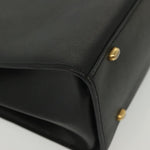 Celine Vintage Convertible Turnlock Top Handle Bag Leather Medium - image 12