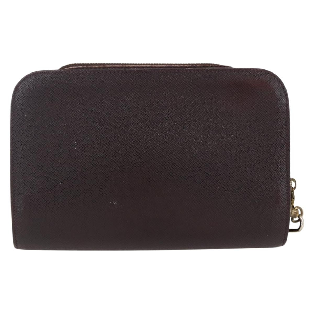 Louis Vuitton Pochette Baikal Clutch Taiga Leather - image 1