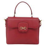 Salvatore Ferragamo Gancini handbag Leather - image 1