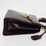 Gucci Vintage Lady Lock Top Handle Bag Leather Medium - image 3