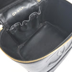 Chanel Vintage Timeless Cosmetic Case Caviar Tall - image 14