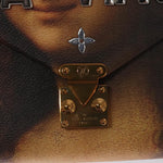 Louis Vuitton Chain Shoulder Bag Limited Edition Jeff Koons Da Vinci Print Canvas - image 12