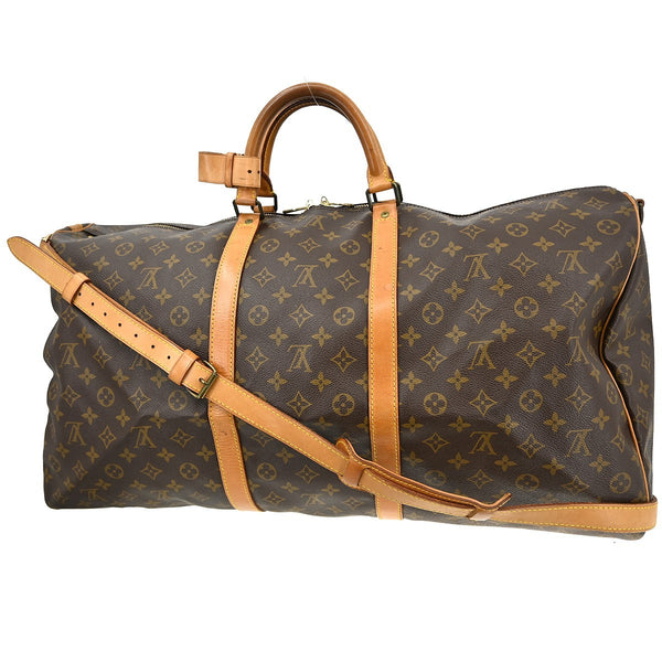 Louis Vuitton Keepall Bandouliere Bag Monogram Canvas 60