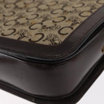 Celine Vintage Horse Carriage C Macadam Shoulder Bag Canvas and Leather - image 11