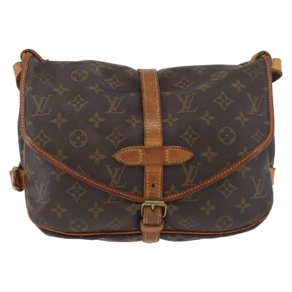 Louis Vuitton Saumur Handbag Monogram Canvas 30 - image 1
