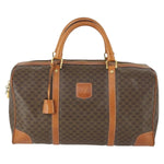 Celine Vintage Duffle Bag Canvas and Leather - image 1