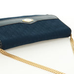 Christian Dior Vintage Chain Flap Shoulder Bag Diorissimo Canvas Medium - image 20
