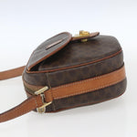 Celine Vintage Macadam Shoulder Bag Canvas and Leather - image 4