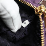 Prada Logo Zip Pouch Tessuto - image 7
