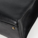 Chanel Vintage CC Lock Pocket Chain Tote Caviar Medium - image 10