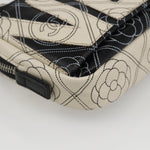 Chanel Logo Camera Case Clutch Printed Coated Canvas - image 12