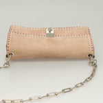 Valentino Garavani Turnlock Chain Shoulder Bag Suede - image 16