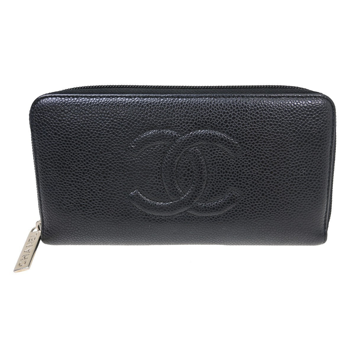 Chanel Timeless CC Zipped Wallet Caviar Long - image 1