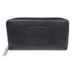 Chanel Timeless CC Zipped Wallet Caviar Long - image 1