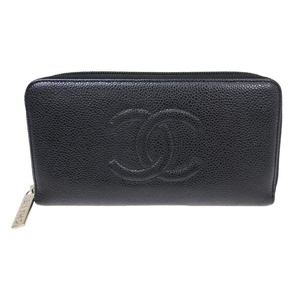 Chanel Timeless CC Zipped Wallet Caviar Long - image 1