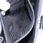 Celine Vintage Convertible Top Handle Bag Macadam Coated Canvas Medium - image 20